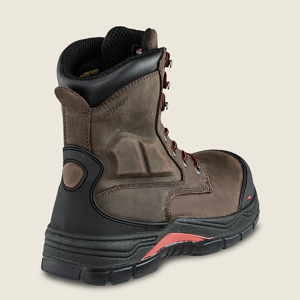 Red Wing Safety Boots King Toe® Adc - 8-inch Insulated Waterproof Csa Toe - Dark Grey - Mens JYQ9810